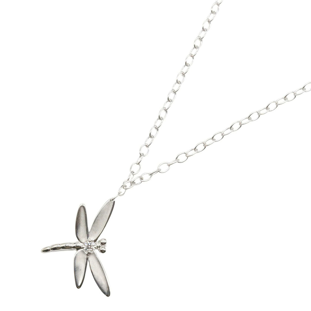 Tiffany Co Diamond Necklace If Sterling Silver